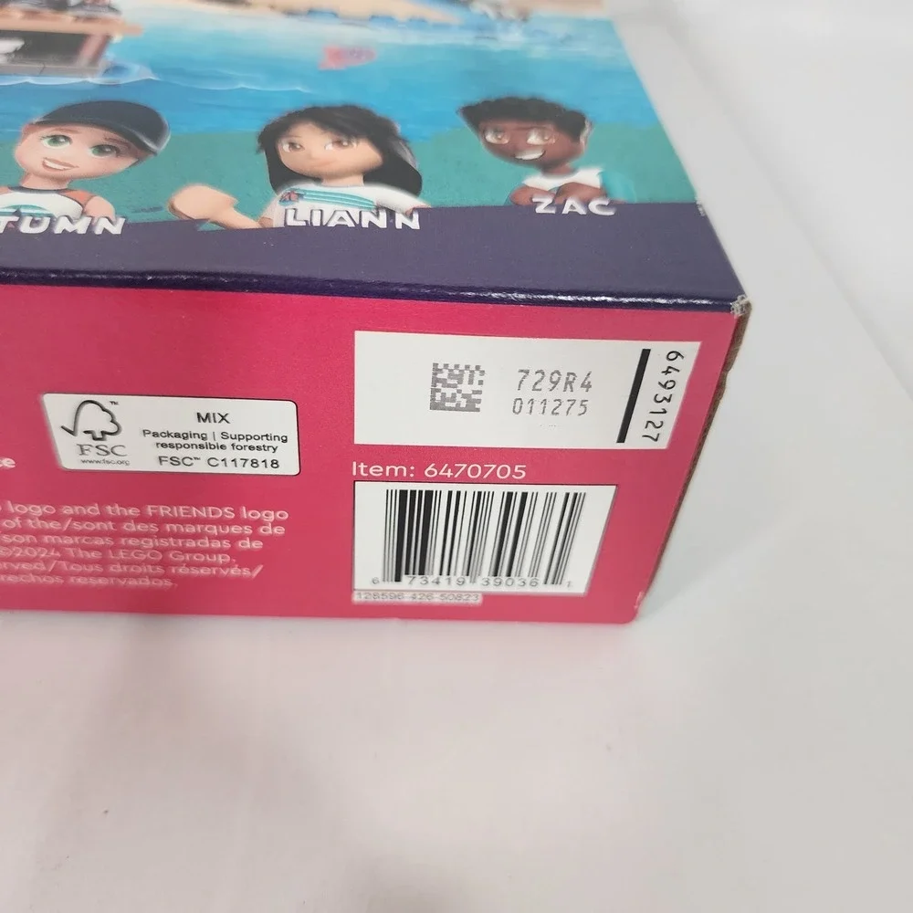 LEGO Friends 42626 Adventure Camp Water Sports Building Set 628 Piece NEW Sealed